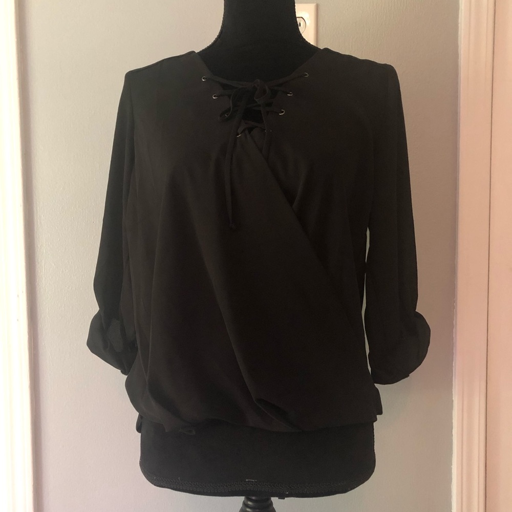 Black blouse. Never worn